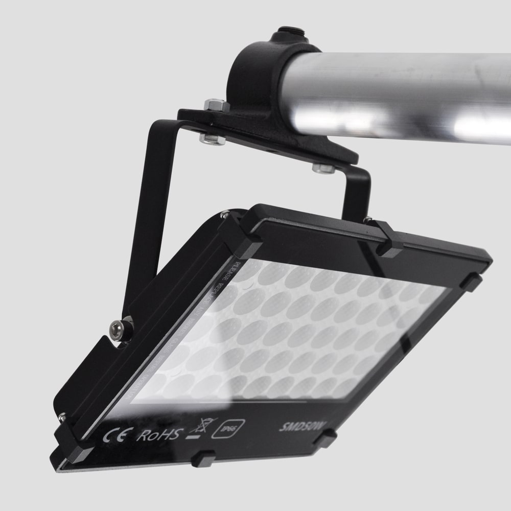 LED verlichting voor frame - 50W - 42 mm - aan muur