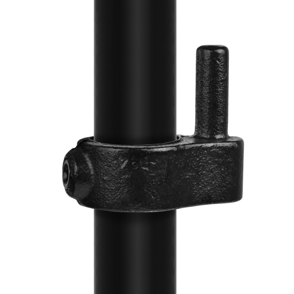Buiskoppeling Scharnierpen - zwart-C / 33,7 mm